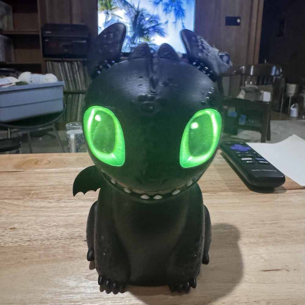 How To Train Your Dragon Toothless Interactive Hatching Baby Dragon Toy